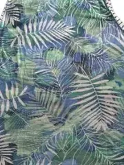 Vorschaubild 4 von Damen Top Tanktop Gr. 46 Weiß Blau Gestreift Maritim