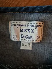 Vorschaubild 4 von Jeanskleid Mädchen Gr. 152 Blau Denim Reißverschluss Casual