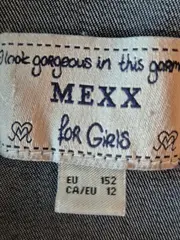 Vorschaubild 5 von Jeanskleid Mädchen Gr. 152 Blau Denim Reißverschluss Casual