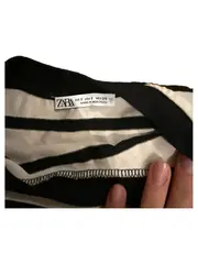 Vorschaubild 2 von Damen T-Shirt Gr. S/36 gestreift schwarz weiß Oversize Casual