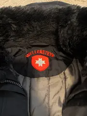Vorschaubild 5 von Herren Winterjacke Parka Gr. 36/S Schwarz Kapuze Outdoor