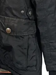 Vorschaubild 4 von Herren Winterjacke Parka Gr. 36/S Schwarz Kapuze Outdoor