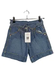 Vorschaubild 1 von Jeans Shorts Mädchen Gr. 134 Blau Denim Sommer
