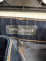 Vorschaubild 4 von Denim Damen Jeans Slim Fit Gr. 26 Blau Reißverschluss