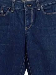 Vorschaubild 2 von Denim Damen Jeans Slim Fit Gr. 26 Blau Reißverschluss