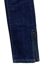 Vorschaubild 3 von Denim Damen Jeans Slim Fit Gr. 26 Blau Reißverschluss