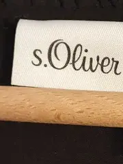 Vorschaubild 6 von Damen Tunikakleid Gr. 42/XL Schwarz Chiffon Punkte Rüschen