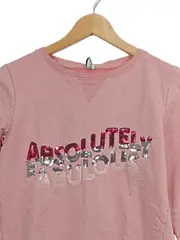 Vorschaubild 3 von Mädchen Sweatshirt Kleid Rosa Pailletten Gr. 146/152