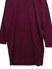 Vorschaubild 3 von Damen Pullover Viskose Langarm Basic Lila Gr. 42 L