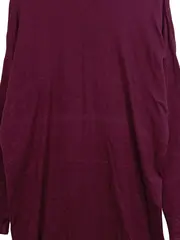 Vorschaubild 2 von Damen Pullover Viskose Langarm Basic Lila Gr. 42 L