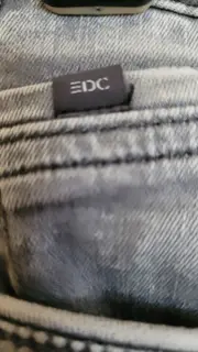 Vorschaubild 5 von Herren Jeans Slim Fit Grau W30/L32 Destroyed Look