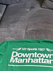 Vorschaubild 5 von Herren T-Shirt Gr. M Grün Downtown Manhattan NY Sports Print