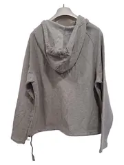 Vorschaubild 2 von Kapuzenpullover Damen Grau Gr. S Modal Hoodie Casual