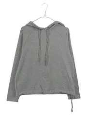 Vorschaubild 1 von Kapuzenpullover Damen Grau Gr. S Modal Hoodie Casual
