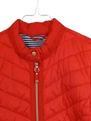 Vorschaubild 3 von Damen Steppjacke Gr. 44/XXL Rot Casual Leicht Gesteppt Langarm