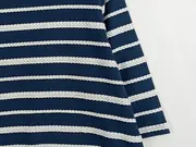 Vorschaubild 4 von Damen Pullover 3/4 Arm Gestreift Maritim Blau Gr. 44 XXL