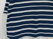 Vorschaubild 5 von Damen Pullover 3/4 Arm Gestreift Maritim Blau Gr. 44 XXL