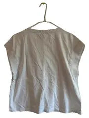 Vorschaubild 2 von Damen T-Shirt Gr. M/38 Weiß Grafikprint Frau Sonnenbrille Casual