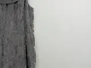 Vorschaubild 5 von Abendkleid Damen Gr. 38 M Grau Floral Midikleid Festlich Spitze