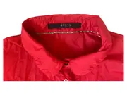 Vorschaubild 5 von Damen Hemdbluse Langarm Rot Gr. M 38 Baumwolle Casual