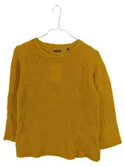 Vorschaubild 1 von Pullover Damen Strick MOHN Mohair Wolle Gr. 34/XS Gelb