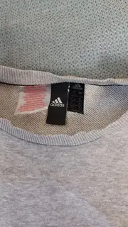 Vorschaubild 5 von Kinder Sweatshirt Gr. 164 Grau Baumwolle Langarm Sportlich Logo