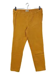 Vorschaubild 1 von Cordhose Damen Gr. 44 Gelb Senfgelb Stretch Cord Hose