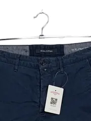 Vorschaubild 3 von Chino Hose Herren Gr. 38 Blau Navy Baumwolle Stoffhose
