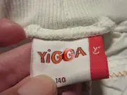 Vorschaubild 3 von Mädchen Capri Hose Gr. 140 Weiß Papagei Stickerei Orange