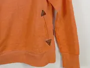 Vorschaubild 4 von Damen Kapuzenpullover Hoodie Gr. M Orange Meliert Freizeit Casual