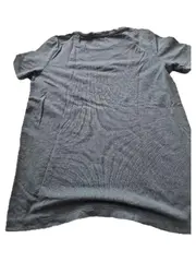 Vorschaubild 6 von Damen T-Shirt Gr. S Grau Schriftzug Print Baumwolle Casual