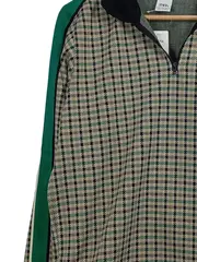 Vorschaubild 4 von Sweatshirt Herren Gr. M Kariert Reißverschluss Streifen Pullover Casual