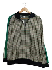 Vorschaubild 1 von Sweatshirt Herren Gr. M Kariert Reißverschluss Streifen Pullover Casual