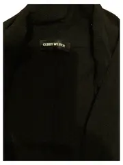 Vorschaubild 5 von Damen Strickjacke Kurzarm Gr. 40 Schwarz Elegant Viskose