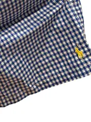 Vorschaubild 3 von Badeshorts Herren Kariert Blau Gr. S Polyester
