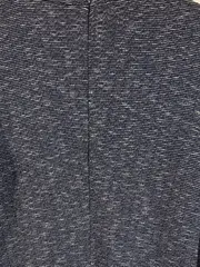 Vorschaubild 4 von Damen Kleid Gr. 38 M Grau Gestreift Langarm Freizeitkleid Reißverschluss