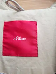 Vorschaubild 5 von Damen Parka Leichte Jacke mit Kapuze Beige Gr. 40 Baumwolle