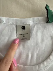 Vorschaubild 5 von Herren T-Shirt Basic Weiß Gr. XL Baumwolle