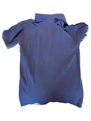 Vorschaubild 2 von Poloshirt Herren Gr. 2 XS Blau Baumwolle Kurzarm Piqué Logo Shirt