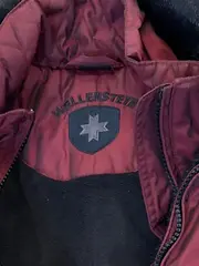 Vorschaubild 5 von Damen Winterjacke Parka Gr. S Bordeaux Kapuze Gürtel