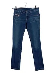 Vorschaubild 1 von Damen Jeans Straight Leg Blau W29 L30 Denim Hose