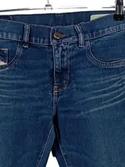 Vorschaubild 2 von Damen Jeans Straight Leg Blau W29 L30 Denim Hose