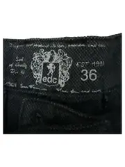 Vorschaubild 2 von Faltenrock Damen Gr. 36/S Grau Meliert Skaterrock