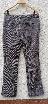 Vorschaubild 2 von Stoffhose Damen Gr. 36 Grau Wolle Business Hose Meliert