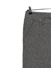 Vorschaubild 4 von Stoffhose Damen Gr. 36 Grau Wolle Business Hose Meliert