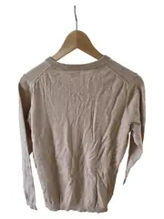 Vorschaubild 2 von Damen Strickjacke Cardigan Cotton Wool Beige Gr. L