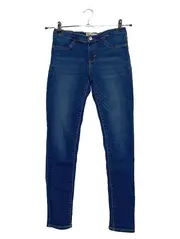 Vorschaubild 1 von Pull-On Jegging Kinder Mädchen Leggings Blau Gr. 152 Baumwolle