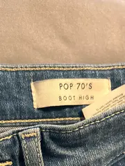 Vorschaubild 6 von POP 70'S Boot High Jeans Damen Bootcut Blau Gr. W27 L32