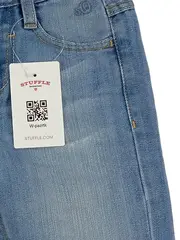 Vorschaubild 3 von Jeans Shorts Kinder Jungen Gr. 116 Blau Denim Bermuda