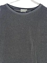 Vorschaubild 2 von Damen Pullover Strick Langarm Baumwolle Blau Gr. XXL